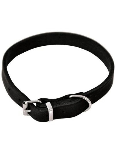 Dogman Halsbnd Lr 12Mmx32Cm Svart