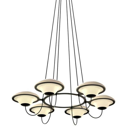 Dcw Éditions DCWéditions In The Air Taklampe X6 Sort