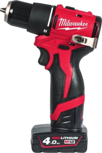 Milwaukee Slagbormaskin M12 Blpdrc-402C Med Batteri Og Lader