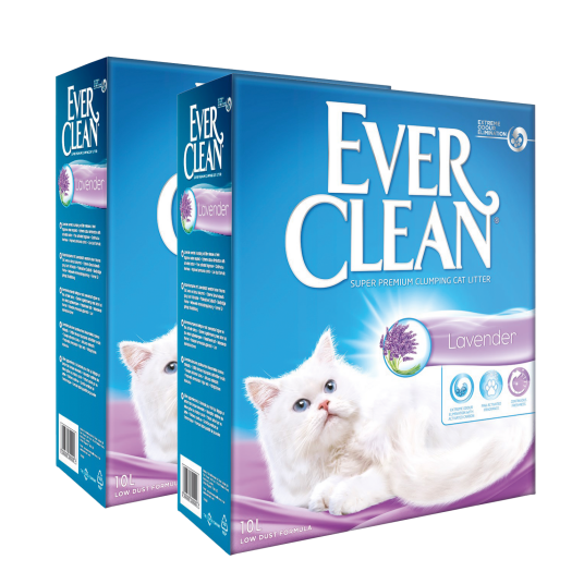 Fresh Lavender Cat Litter 10 L X 2 Katt Toalett Og Kattesand Kattesand Ever Clean