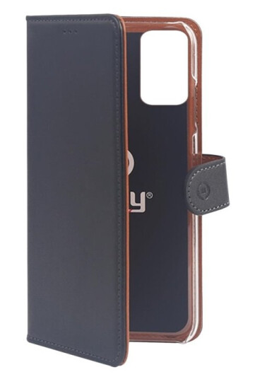Celly Wally - Lommebok For Mobiltelefon - Leatherette, Støpt Stivplast - Svart - For Samsung Galaxy A53 5G