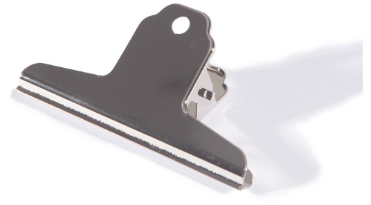 Büngers Binders metall, blank, 102 mm - 12 stk