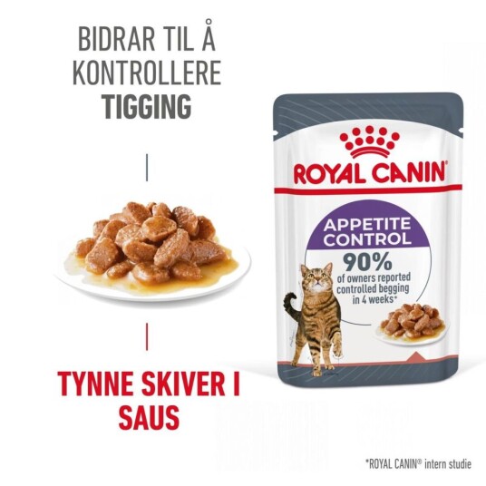 Royal Canin Våtfor til Katt 12 x 85 g med Appetite Control Gravy