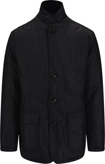 Barbour Winter Lutz Wax - Black/black Slate XL
