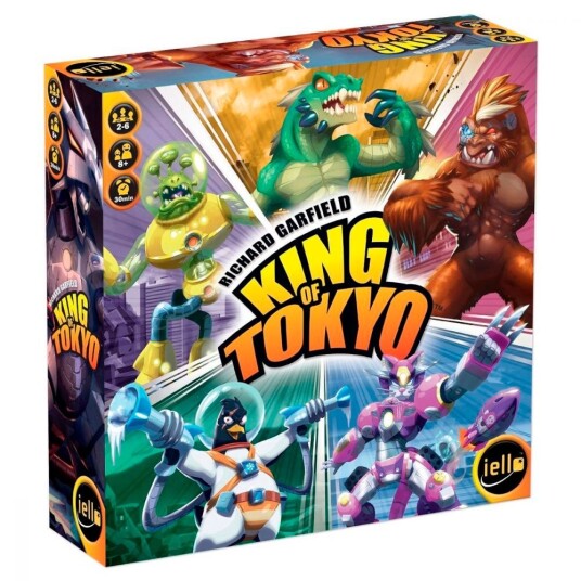 King of Tokyo Brettspill for Barn - Engelsk Utgave