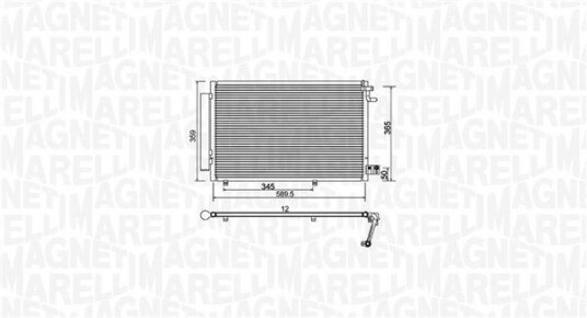 Kondensator MAGNETI MARELLI 350203930000 Kondensator MAGNETI MARELLI 350203930000