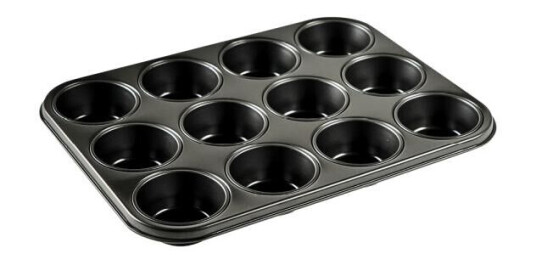 Blomsterbergs Muffinsform 12 stk 27x36x3 cm stål Blomsterbergs Muffinsform 12 stk 27x36x3 cm stål