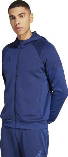 adidas Tiro 25 Full Zip Hettegenser Navy XS