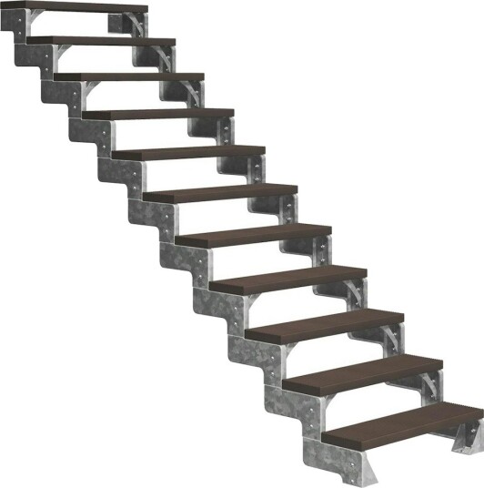Hagetrapp Dolle Gardentop Trimax uten Rekkverk