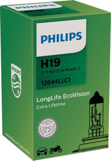 PHILIPS 12644LLC1 Lyspære, fjernlys PHILIPS 12644LLC1 Lyspære, fjernlys