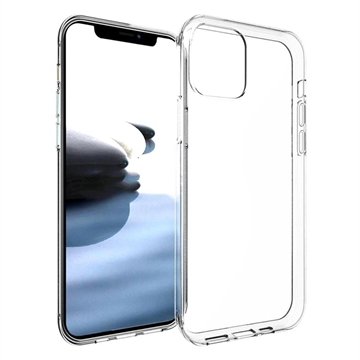 Antiskli iPhone 12/12 Pro TPU-deksel Gjennomsiktig