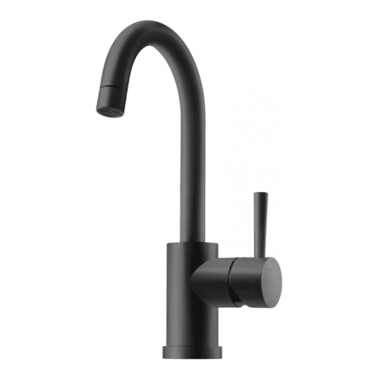 Tapwell Evo078 Servantbatteri Matt Sort