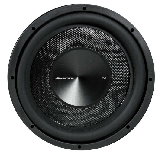 Phoenix Gold ZXT12D2 12" subwoofer slim 500W RMS 2x2 Ohm Slim
