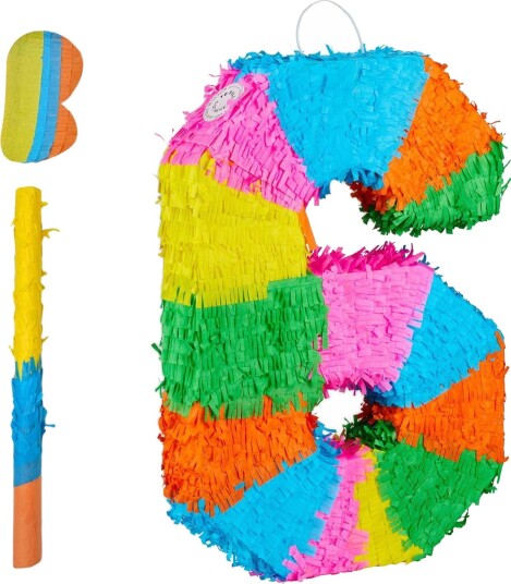 Northix Tallpiñata med flaggermus og maske Morsomt bursdagsfestspill 10051618_908