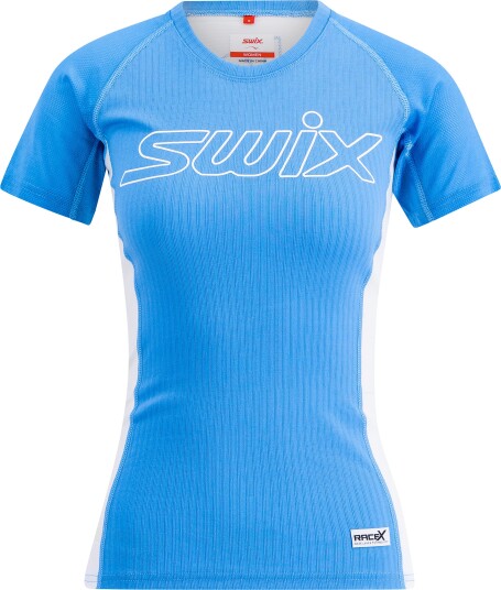 Swix Women"s Racex Light Short Sleeve Cloud Blue/bright White S Swix Women"s Racex Light Short Sleeve Cloud Blue/bright White S
