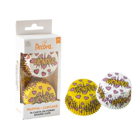 Decora Muffinsformer Wonder Pk/36 