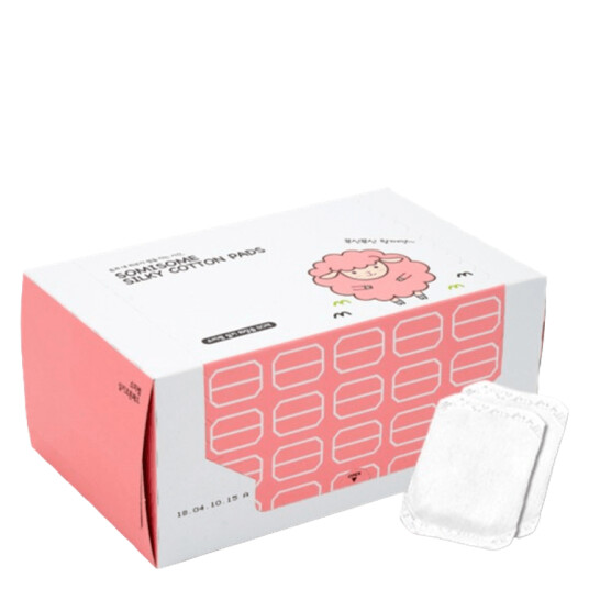 SOMISOME Silky Cotton Pads 80pcs SOMISOME Silky Cotton Pads 80pcs