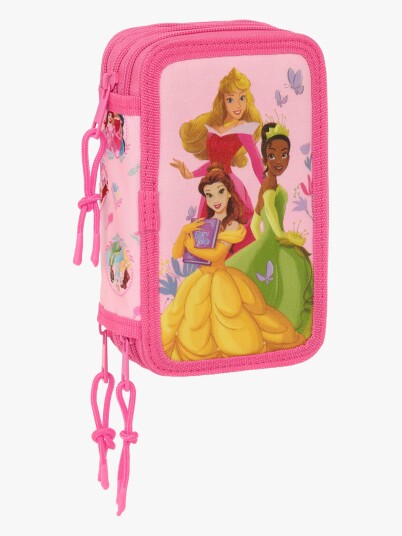 Disney Princess Fylt Trippelpennal 37 Deler Rosa