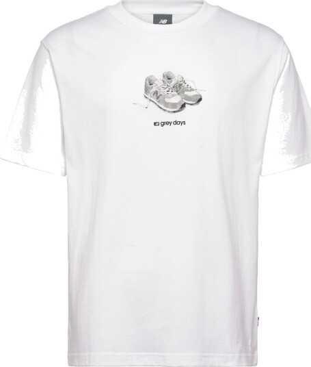 New Balance Grey Days 574 T Shirt White M New Balance Grey Days 574 T Shirt White M