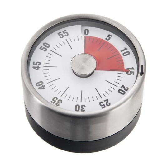 Orion Analog timer med magnet for kjøkken og baking