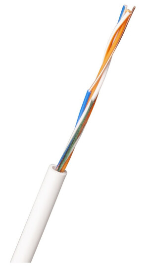 Nexans EASY Telekabel 2x2x0,5 mm 100 m - Halogenfri, Flammesikret Nexans EASY Telekabel 2x2x0,5 mm 100 m - Halogenfri, Flammesikret