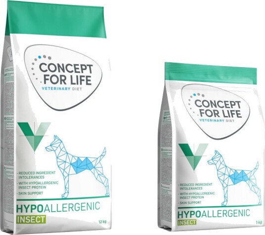 Concept for Life Veterinary Diet Hypoallergenic Insect Tørrfôr 12 kg