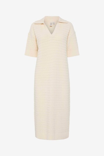 YAS Y.A.S Kjole yasCibyl 2/4 Long Knit Dress Natur YAS Y.A.S Kjole yasCibyl 2/4 Long Knit Dress Natur