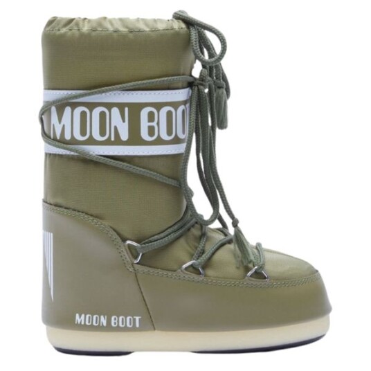 Moon Boot Icon Nylon Boots 35-38, Khaki
