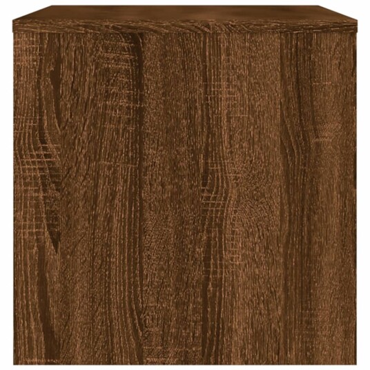 vidaXL TV-benk brun eik 80x40x40 cm konstruert tre 8720286974988