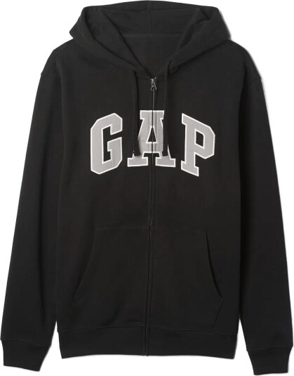 GAP Adult Vintagesoft Arch Logo Zip Hoodie Black XXL GAP Adult Vintagesoft Arch Logo Zip Hoodie Black XXL