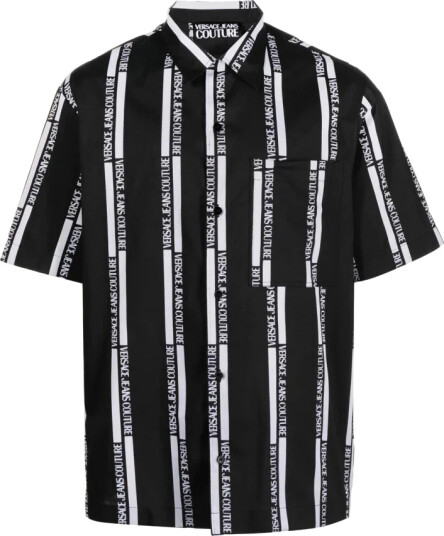 Versace Jeans Couture Herre Skjorter Svart S,