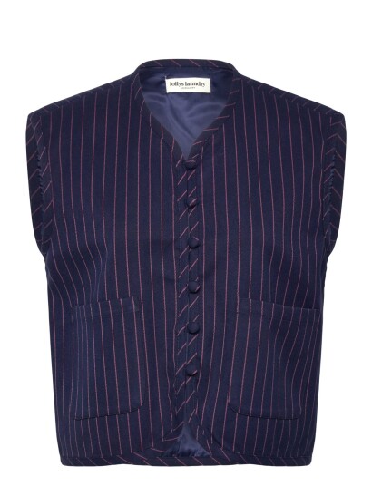 Lollys Laundry Abbeyll Vest Sl Navy XXL Lollys Laundry Abbeyll Vest Sl Navy XXL