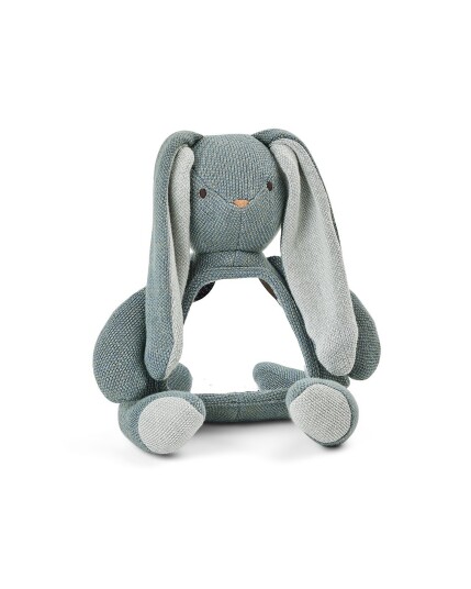 Smallstuff Activity Rabbit With Mirror Soft Blue/Green Smallstuff Activity Rabbit With Mirror Soft Blue/Green