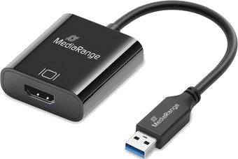 Mediarange Mrcs232 0,2 M Usb Type A Hdmi Hankjønn Hunkjønn Rett