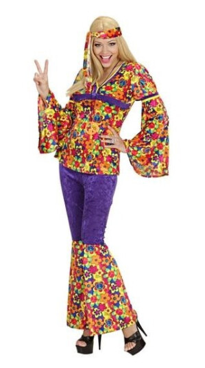 Hippie Girl Kostume Hippie Girl Kostume