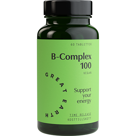 Great Earth B-Complex 100 mg 60 tab Great Earth B-Complex 100 mg 60 tab