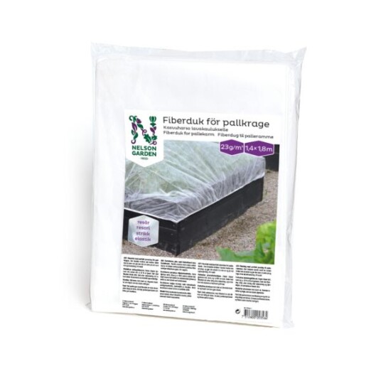 Nelson Garden 5356 Fiberduk pallkrage, 23 g/m², 1,4 x 1,8 m, Avling