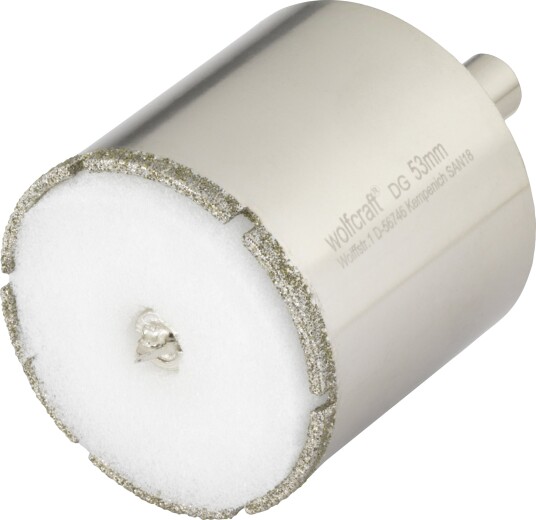 Wolfcraft - Diamant-hullsag Ceramic Ø53 mm