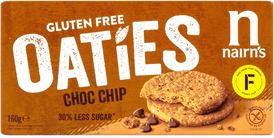 Nairn`s NAIRN'S Oaties Choko Chip m. sjokoladebiter vegetarisk/Glutenfri 161 g.