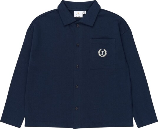 The New Tnvictor Os L_S Cardigan   Navy   98/104