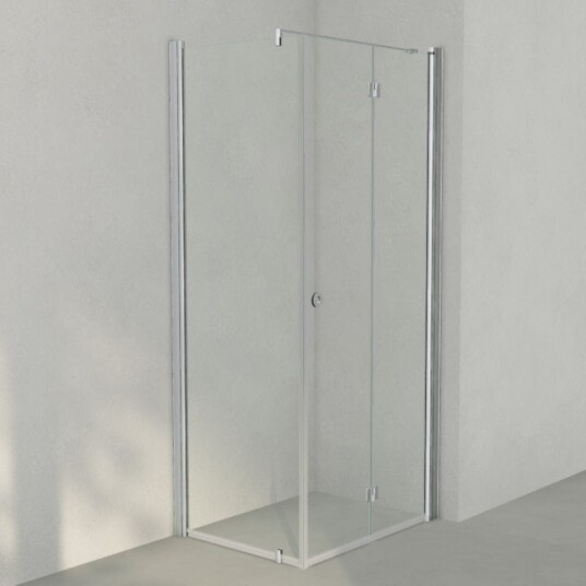 INR Iconic Nordic Rooms Dusjhjørne Linc 13 Flex Original Matt Aluminium / 90x70cm Venstre Hengslet INR Iconic Nordic Rooms Dusjhjørne Linc 13 Flex Original Matt Aluminium / 90x70cm Venstre Hengslet