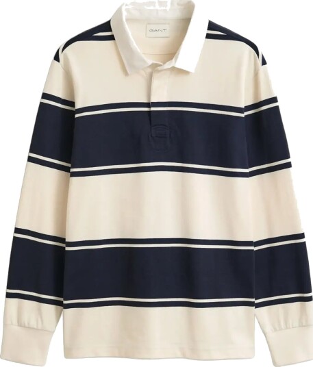 Gant Striped Rugger Navy XXL