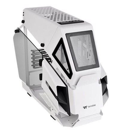 Thermaltake AH T200 Midi Tower Kabinett Hvit med Åpent Design Thermaltake AH T200 Midi Tower Kabinett Hvit med Åpent Design