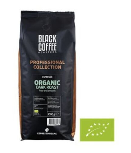 Black Coffee Roasters Pro Dark Espresso 1 Kg Hele Bønner Øko