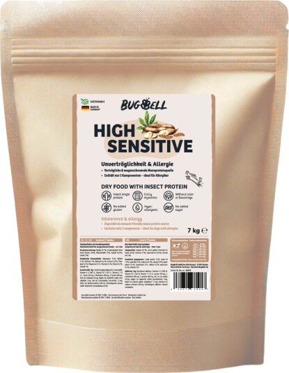 Bugbell Tørrfôr Brun High Sensitive 4 X 7 kg Bugbell Tørrfôr Brun High Sensitive 4 X 7 kg