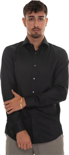 Boss Herre Skjorter Svart S,