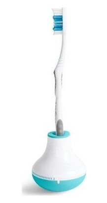 Quirky Bobble Brush - Timer For Tannpuss Med Håndtak (Blå)