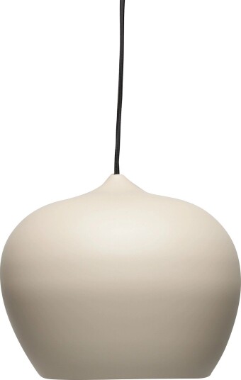 ENKEL LIVING Apple Medium Pendant - MATT BEIGE - Ø25X32.0 cm