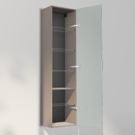 INR Iconic Nordic Rooms Twin 40/30 Høyskap Warm Clay / 40cm Høyre Hengslet INR Iconic Nordic Rooms Twin 40/30 Høyskap Warm Clay / 40cm Høyre Hengslet