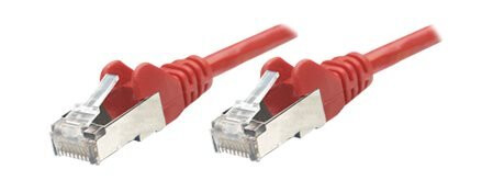 Intellinet Network Patch Cable Cat5e 7.5M Red Cca Sf/Utp Pvc Rj45 Gold Plated Contacts Snagless Booted Lifetime Warranty Polybag Koblingskabel Rj-45 Hann Til Rj-45 Hann 7.6 M Sftp Cat 5E Formstøpt Uten Hindringer Rød Intellinet Network Patch Cable Cat5e 7.5M Red Cca Sf/Utp Pvc Rj45 Gold Plated Contacts Snagless Booted Lifetime Warranty Polybag Koblingskabel Rj-45 Hann Til Rj-45 Hann 7.6 M Sftp Cat 5E Formstøpt Uten Hindringer Rød
